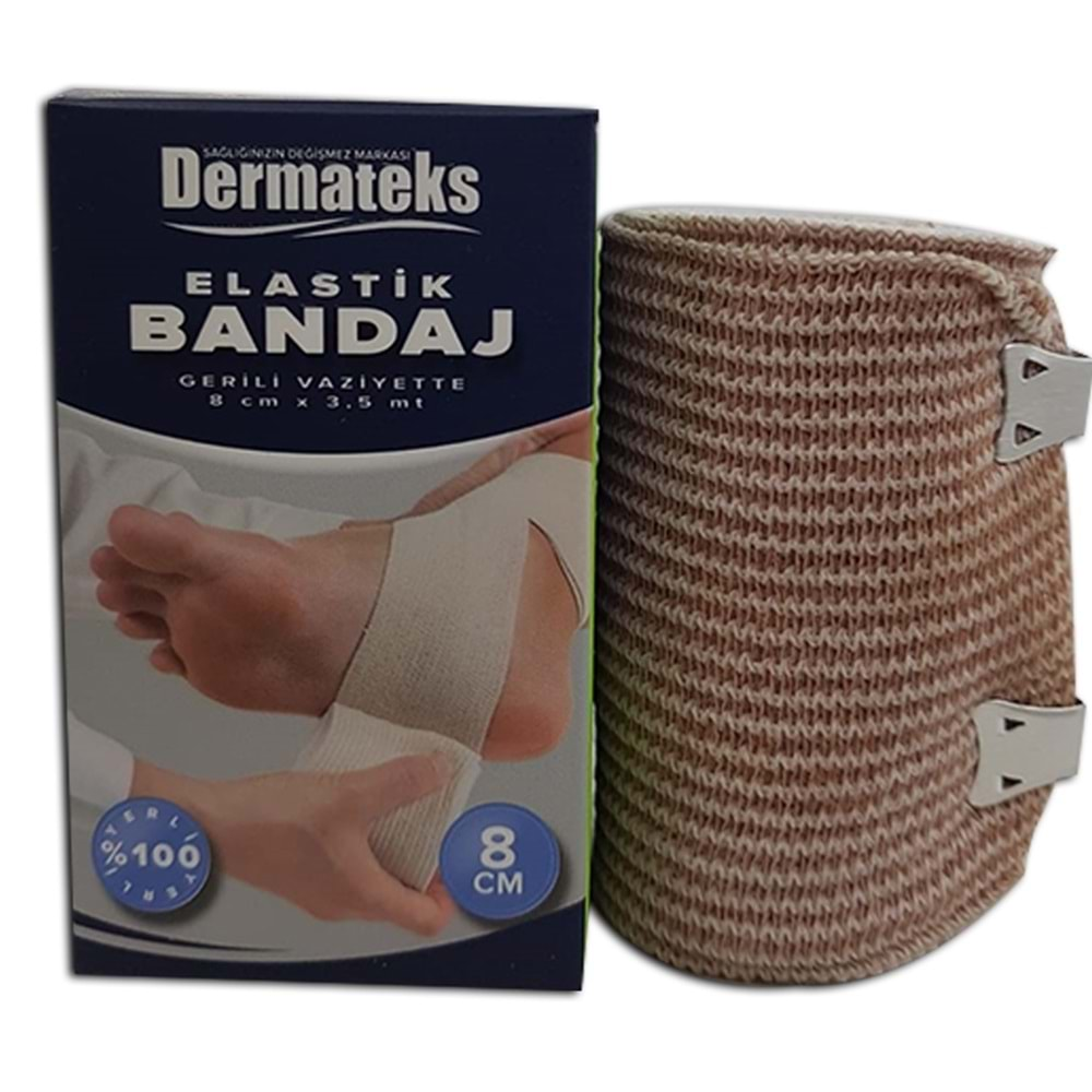 DERMATEKS ELASTİK BANDAJ 8 CM