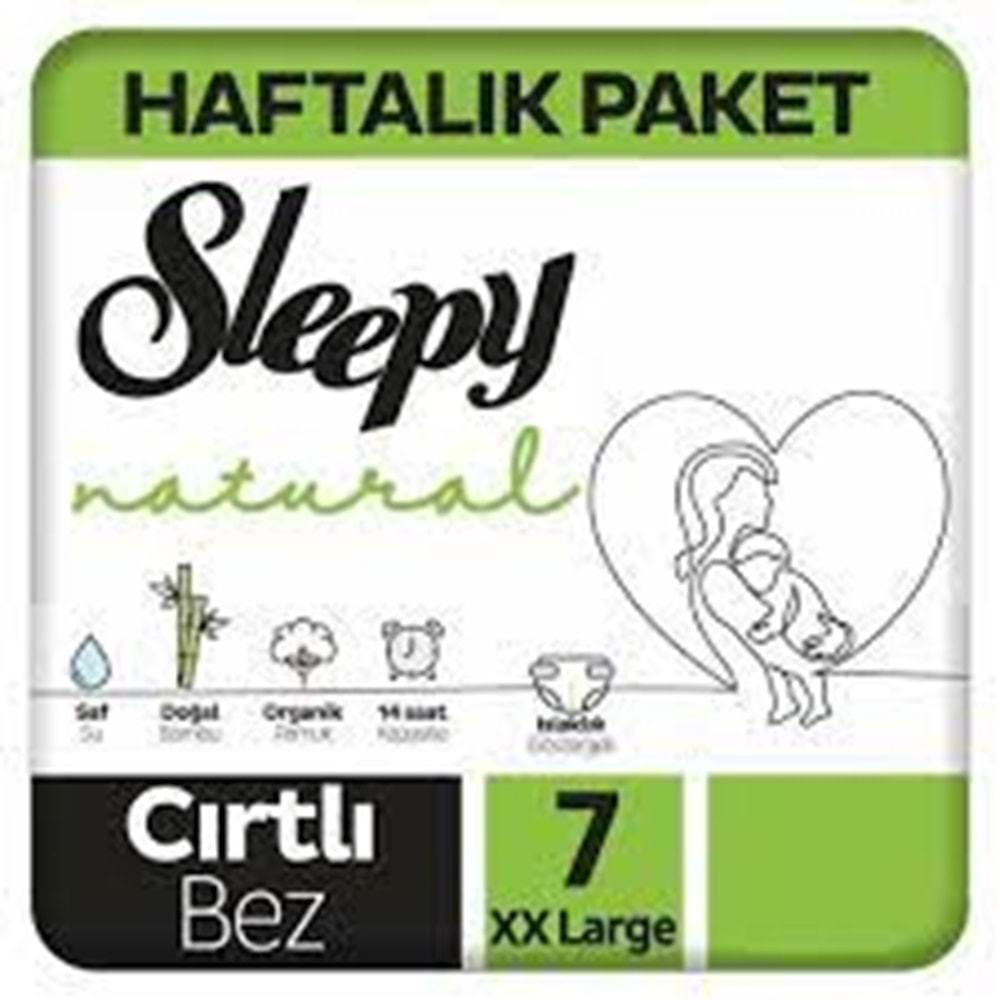 SLEEPY ÇOCUK BEZİ NO:7 16 ADET