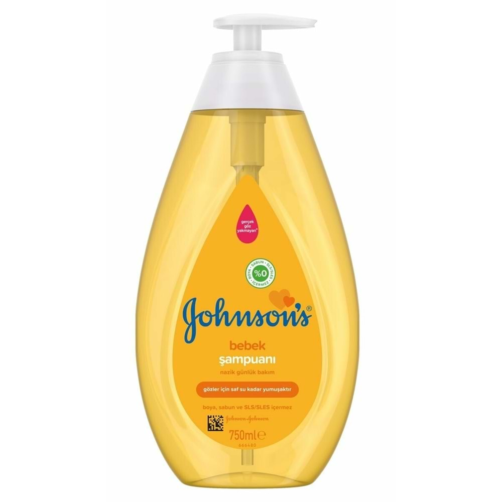 JOHNSONS BABY ŞAMPUAN 750 ML