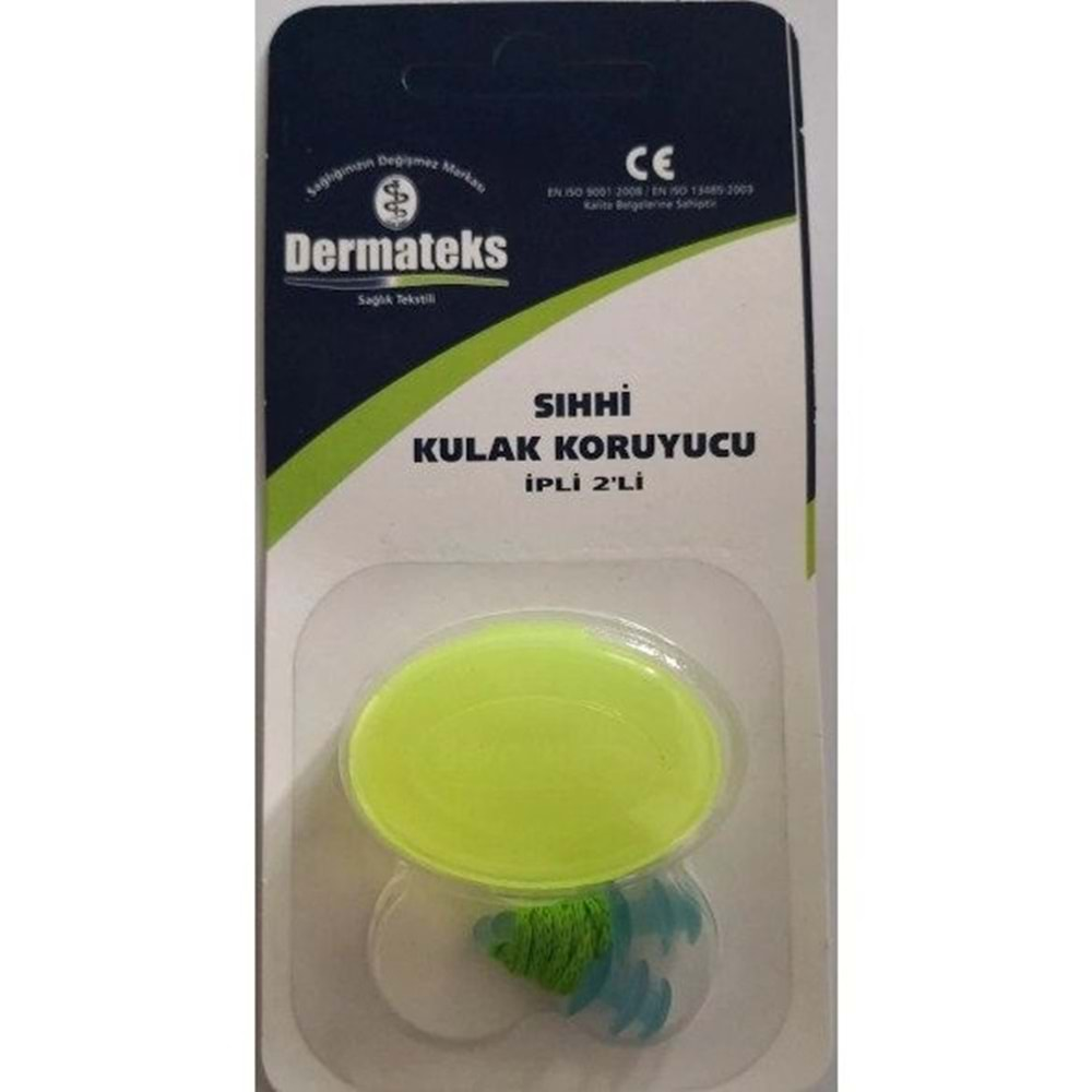 DERMATEKS KULAK KORUYUCU İPLİ 2 Lİ