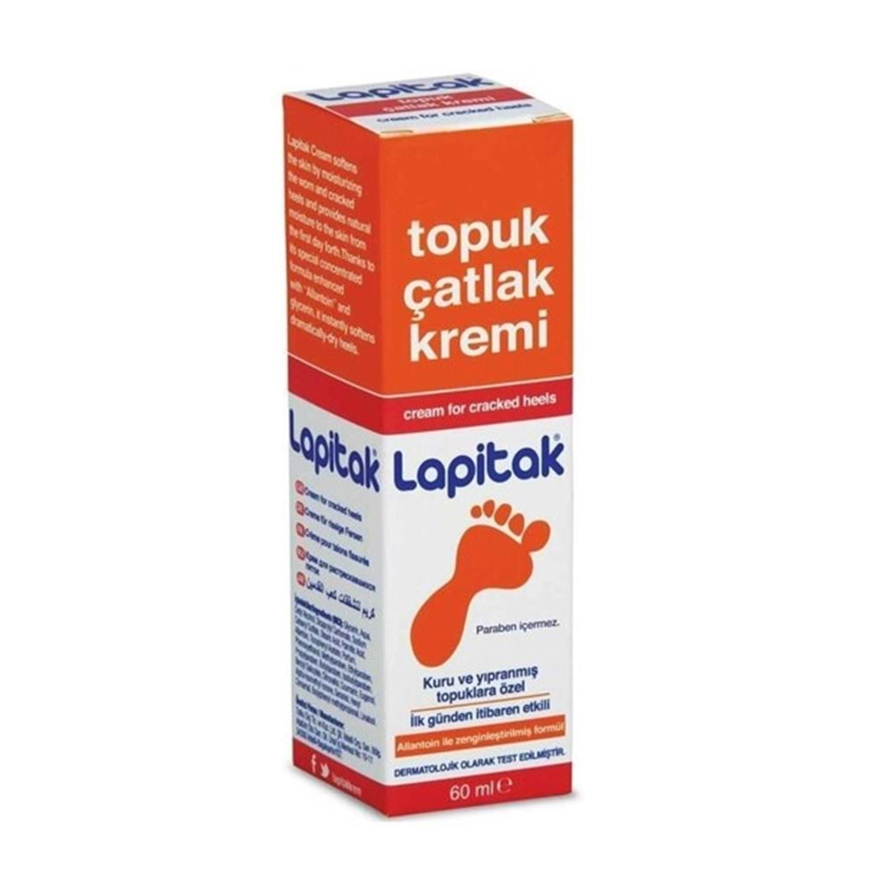 LAPİTAK TOPUK ÇATLAK KREMİ 60 ML