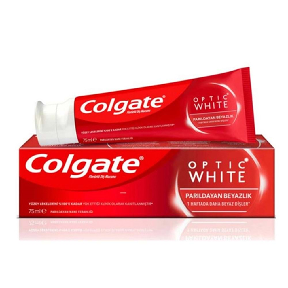 COLGATE OPTİK WHİTE BEYAZ 75 ML