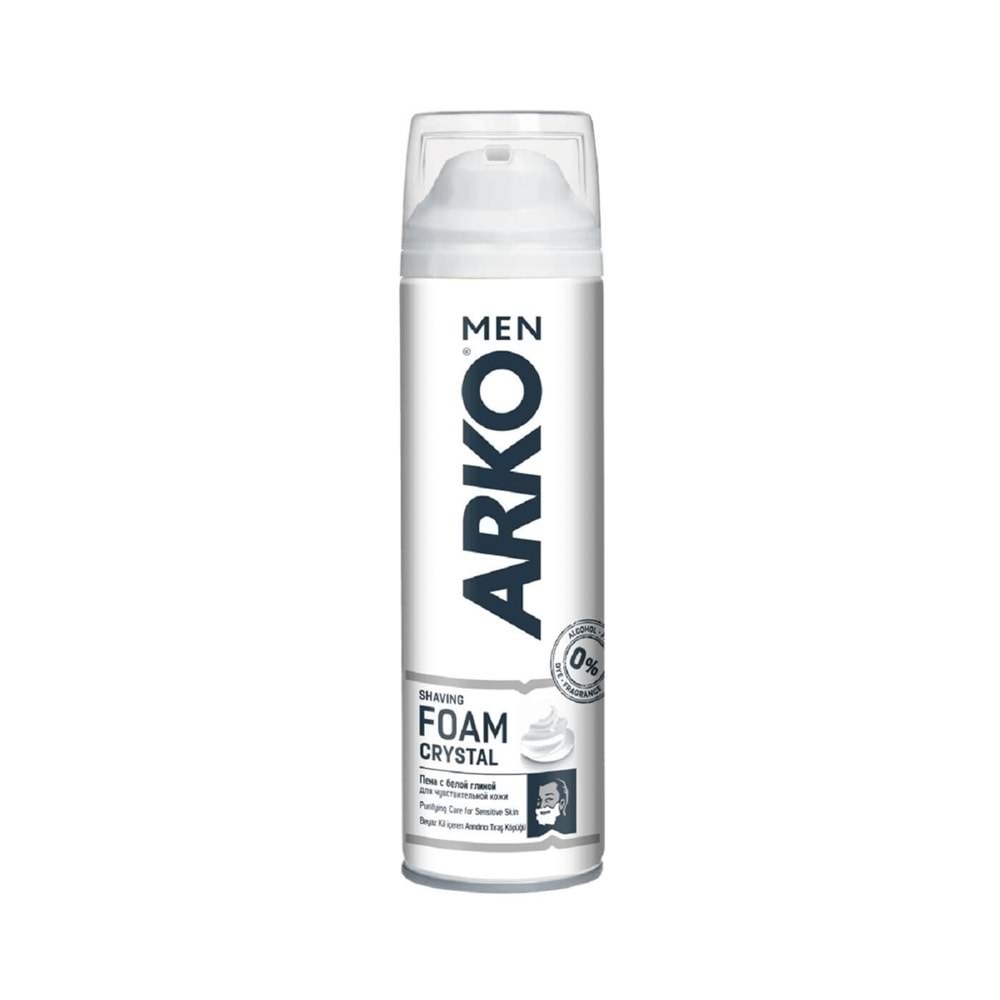 ARKO TRAŞ KÖPÜGÜ 200 ML CYRSTAL