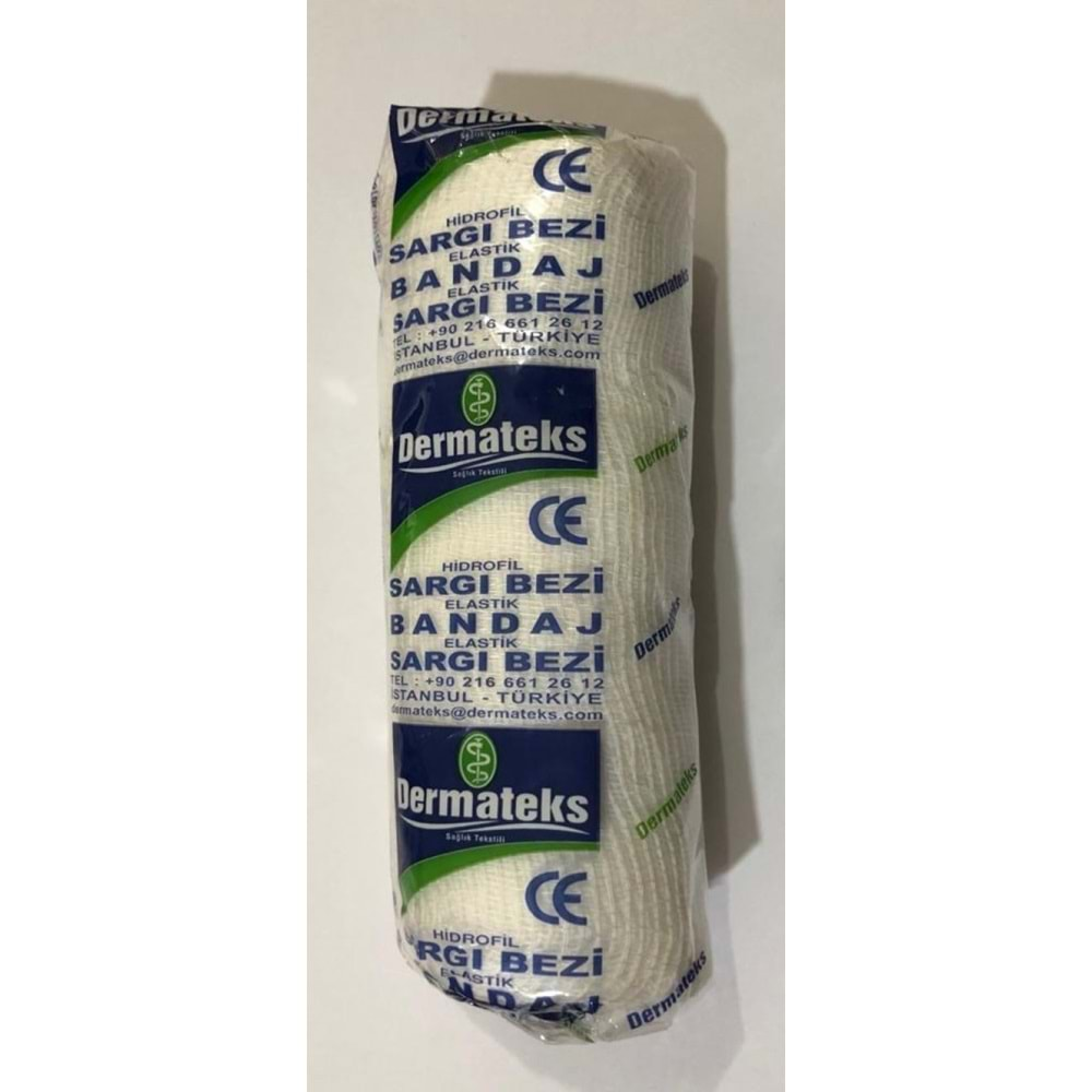 DERMATEKS HİDROFİL SARGI BEZİ 10CM X 10M