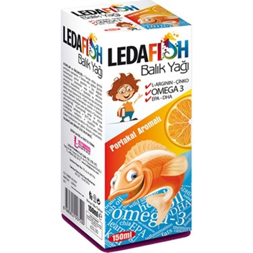 LEDAFISH BALIK YAĞI 150 ML