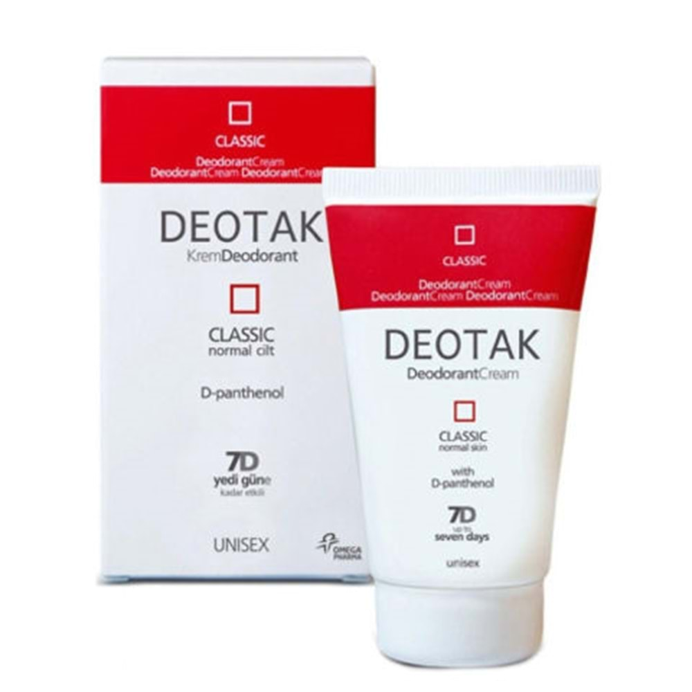 DEOTAK 35 ML KREM DEODORANT CLASSIC