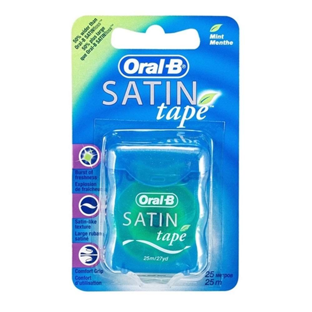 ORAL-B DİŞ İPİ SATIN TAPE 25 M