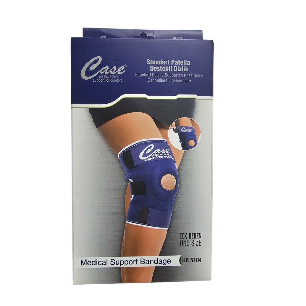 ABC (CASE) PATELLA DESTEKLİ DİZLİK STANDART