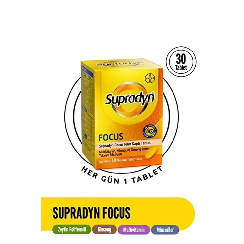 SUPRADYN FOCUS 30 TABLET