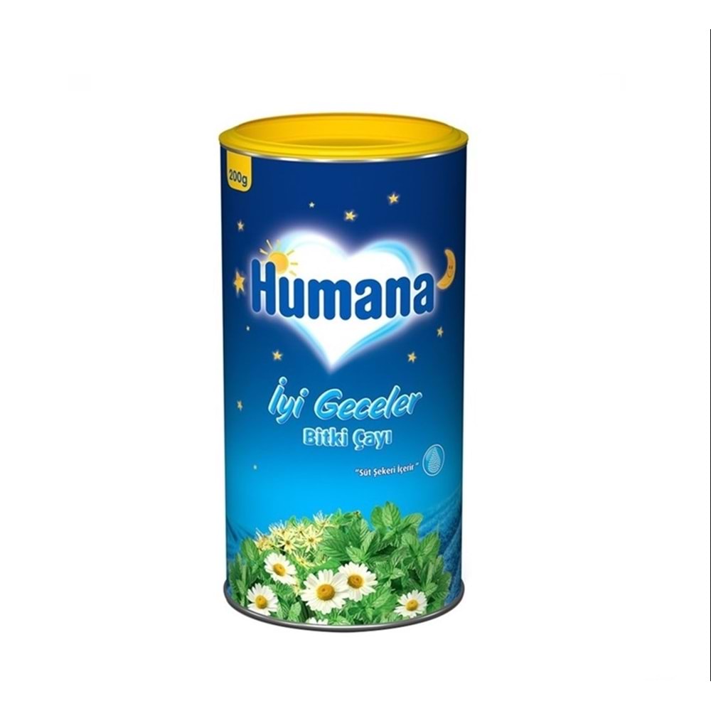 HUMANA İYİ GECELER MELİSA YAĞI İÇEREN KARIŞIK BİTKİ ÇAYI 200 GR