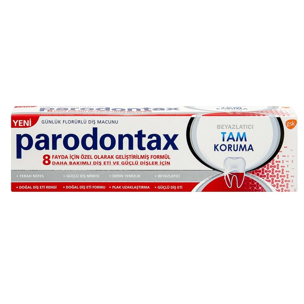 PARODONTAX TAM KORUMA BEYAZLATICI 75 ML