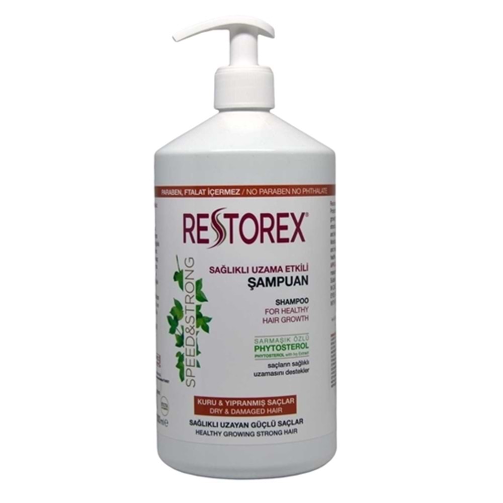 RESTOREX ŞAMPUAN KURU VE YIPRANMIŞ SAÇLAR 1000 ML
