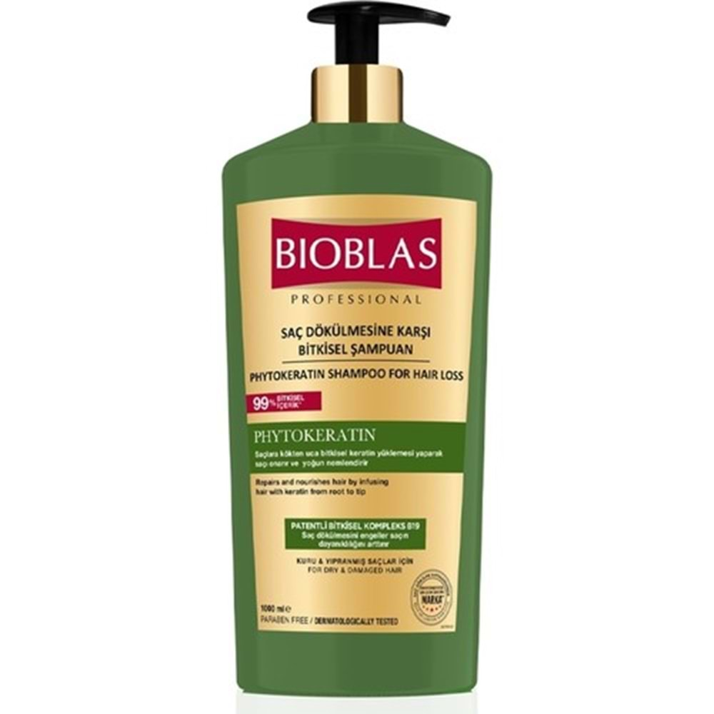 BIOBLAS PHYTOKERATIN SAÇ DÖKÜLMESİNE KARŞI ŞAMPUAN 1000 ML