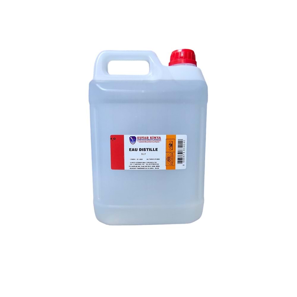 SUVAR EAU DİSTİLLE 5 LT