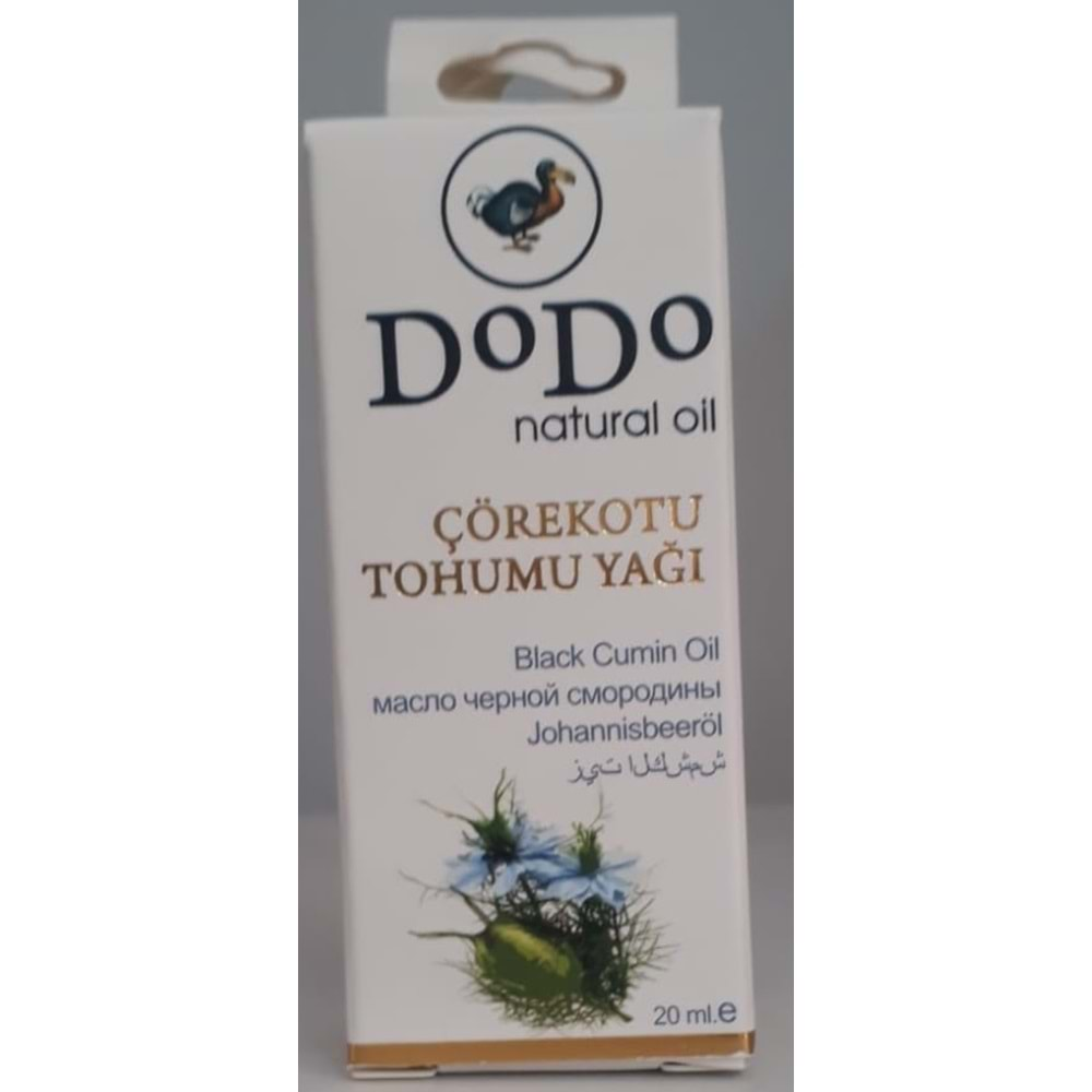 DODO ÇÖREKOTU TOHUMU YAĞI 20 ML