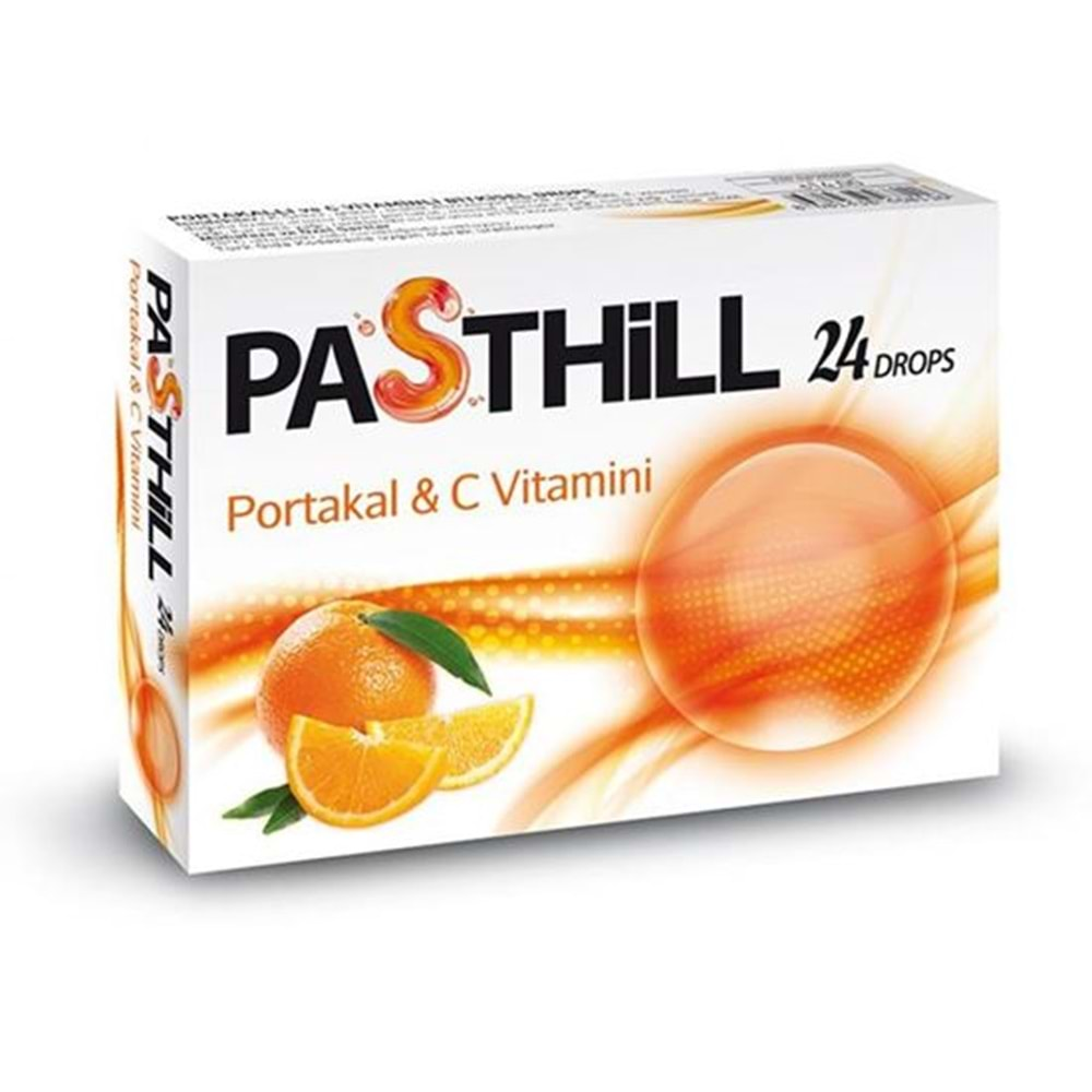 PASTHİLL 24 DROPS ( PORTAKAL & C VİTAMİNİ )