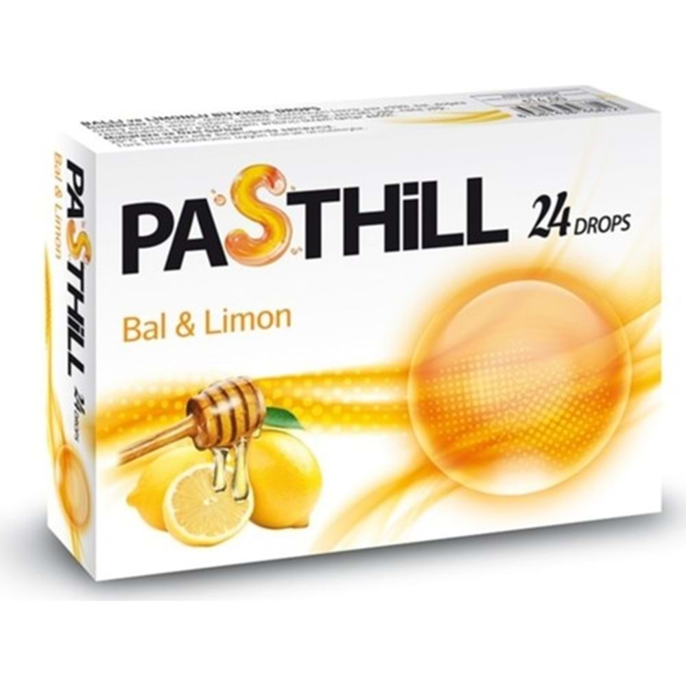 PASTHİLL 24 DROPS ( BAL & LİMON )