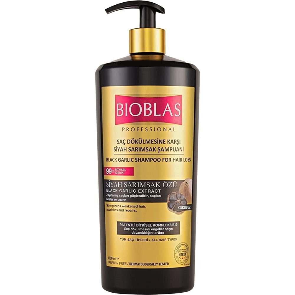 BIOBLAS SİYAH SARIMSAKLI 1000 ML