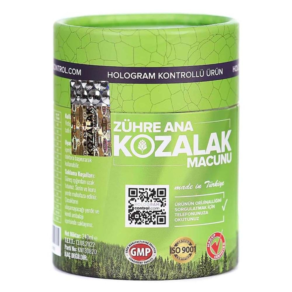 ZÜHRE ANA KOZALAK MACUN YETİŞKİN 240 GR