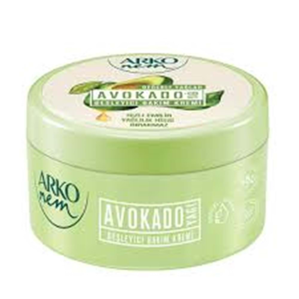 ARKO NEM BESLEYİCİ BAKIM KREMİ (AVOKADO YAĞI / 250 ML)
