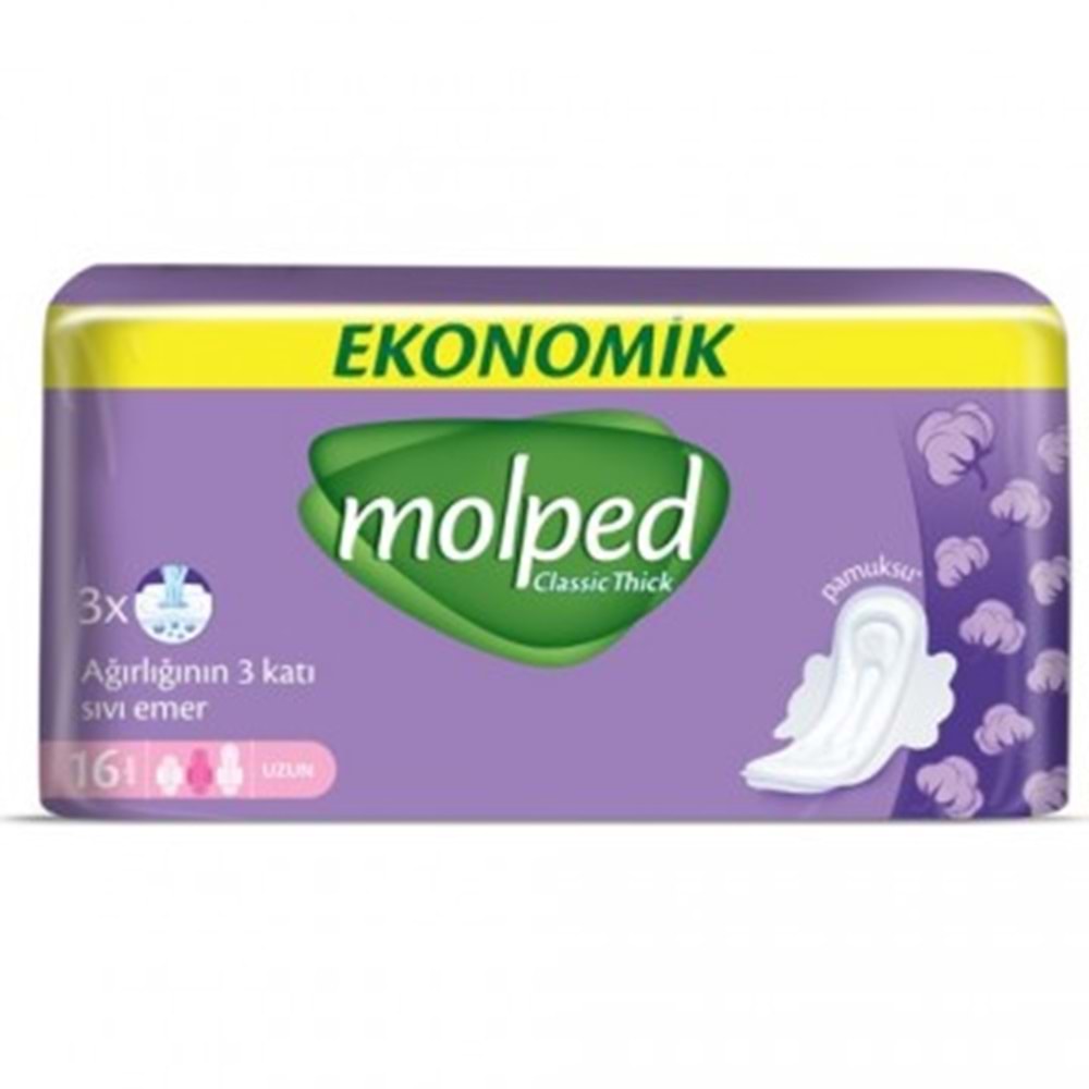 MOLPED UZUN EKONOMİK PAKET ( 16 ADET )