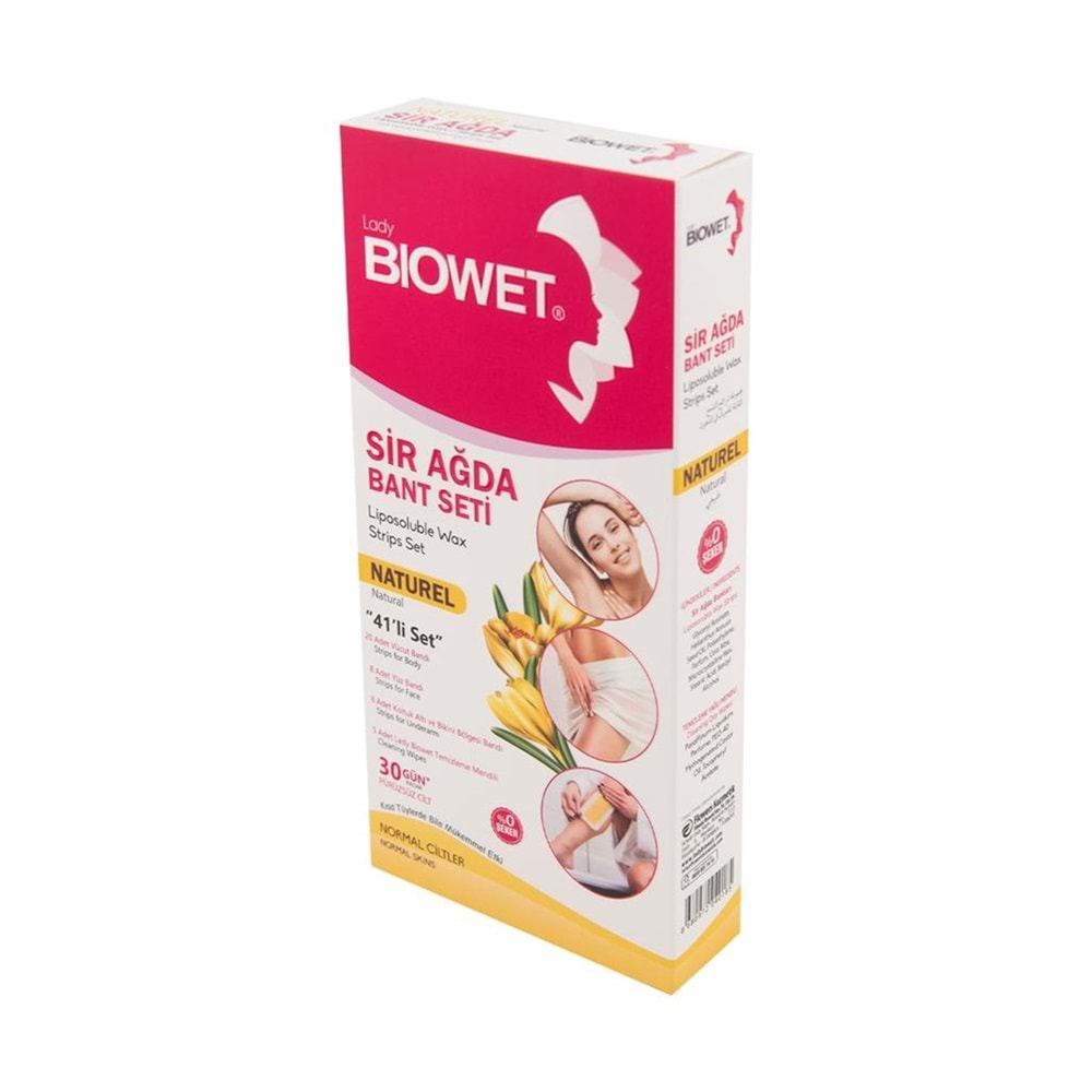 BIOWET SİR AĞDA BANT SETİ NATUREL 41 Lİ