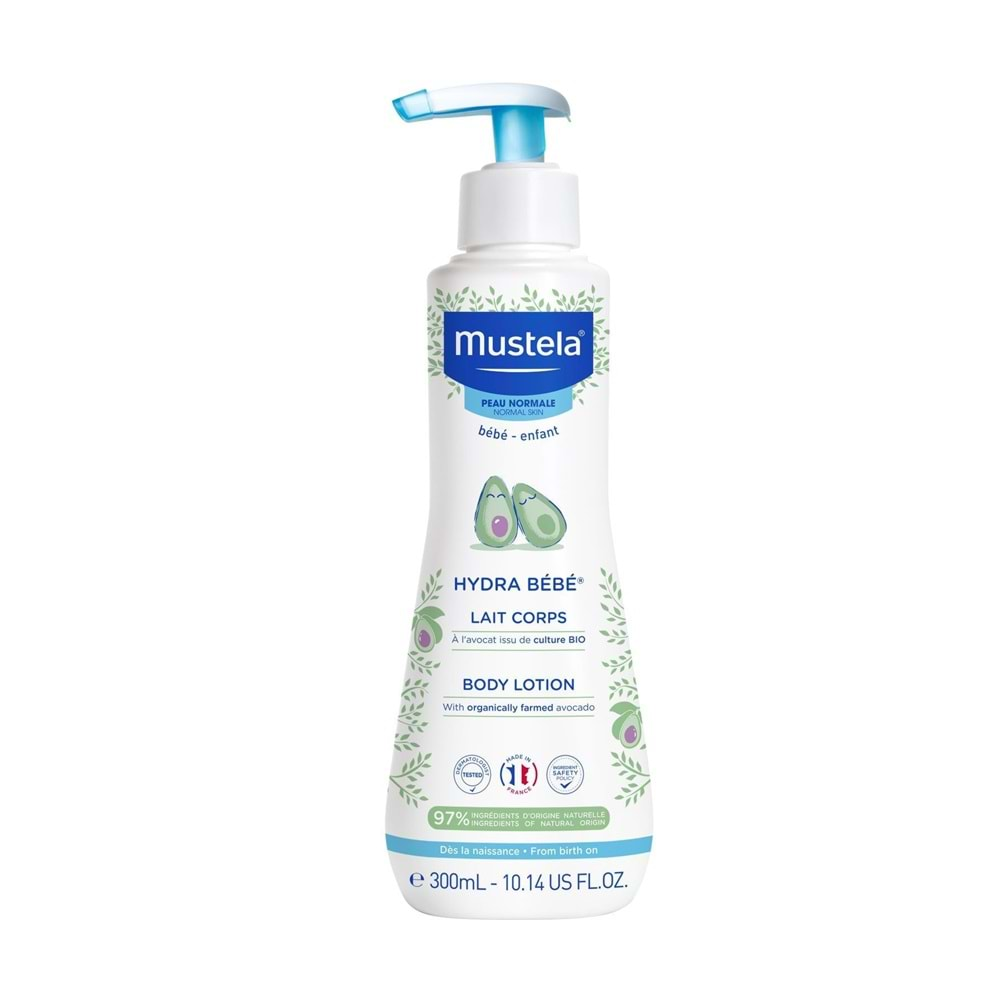 MUSTELA HYDRA BEBE BODY LOTİON 300 ML ( VÜCUT LOSYONU /AVOKADO İÇERİKLİ )