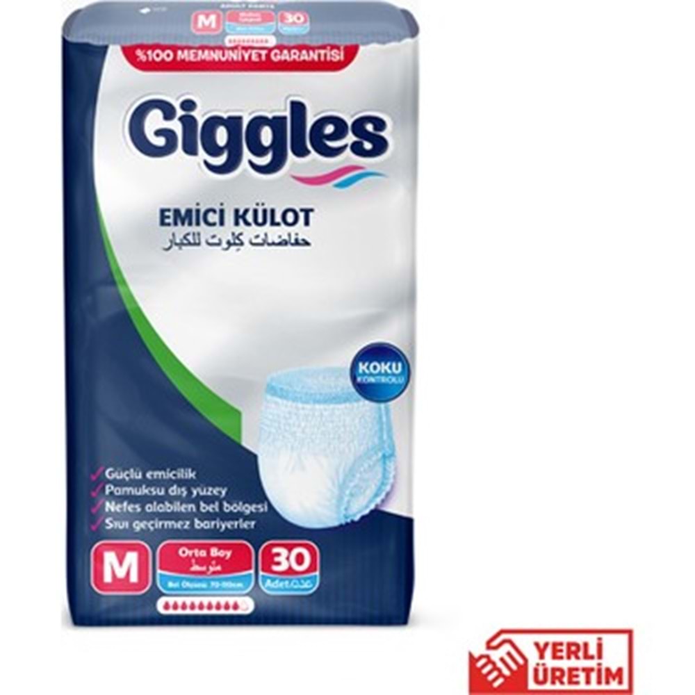 GİGGLES EMİCİ KÜLOT MEDİUM (30 ADET)