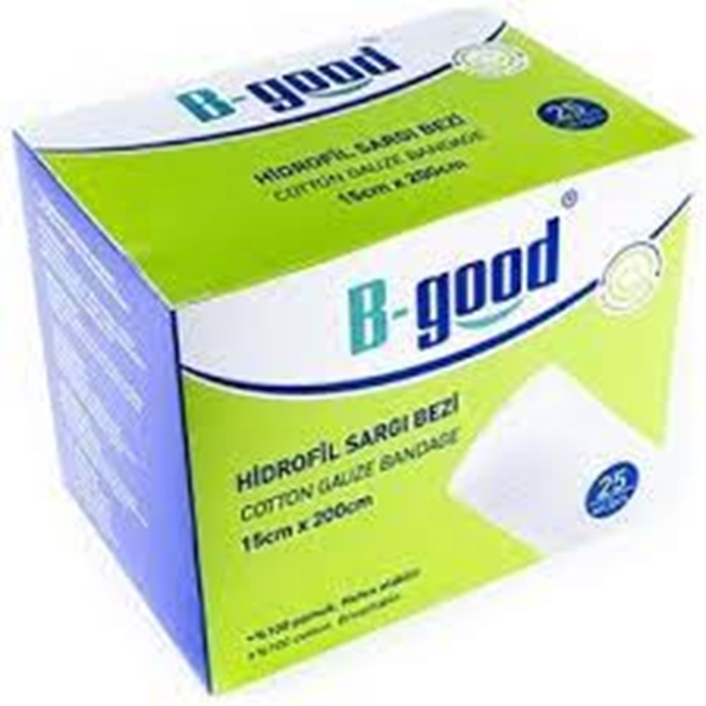 B-GOOD HİDROFİL SARGI BEZİ 15M X 200CM