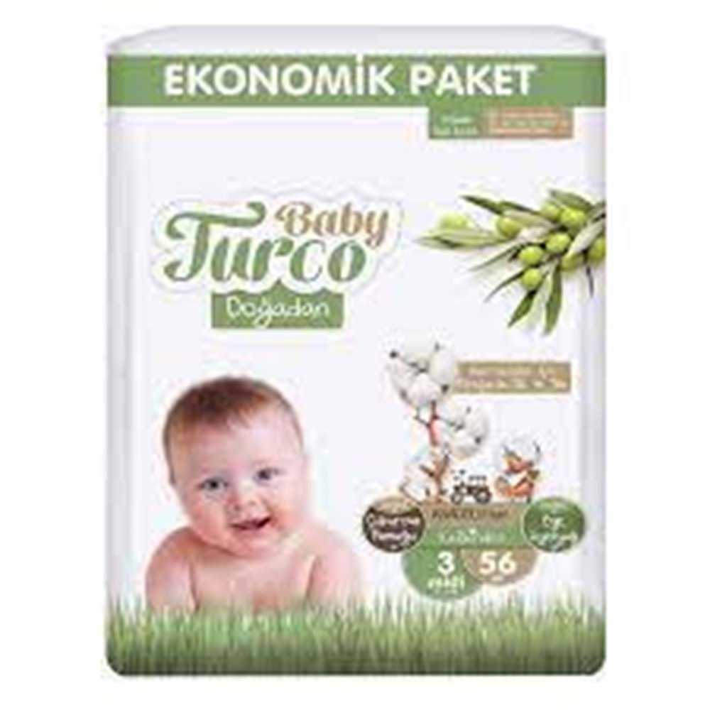 BABY TURCO ÇOCUK BEZİ NO 3 56 ADET