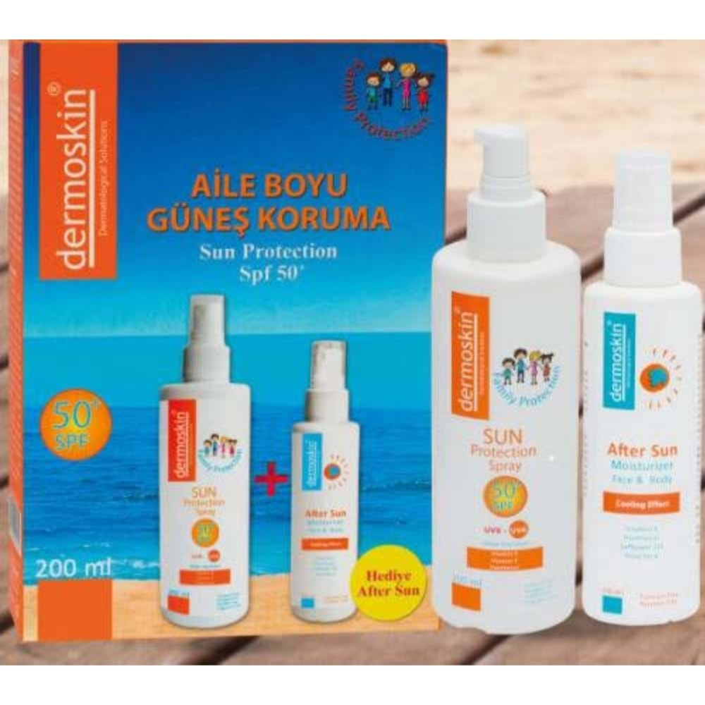 DERMOSKİN AİLE BOYU 200 ML 50 SPF