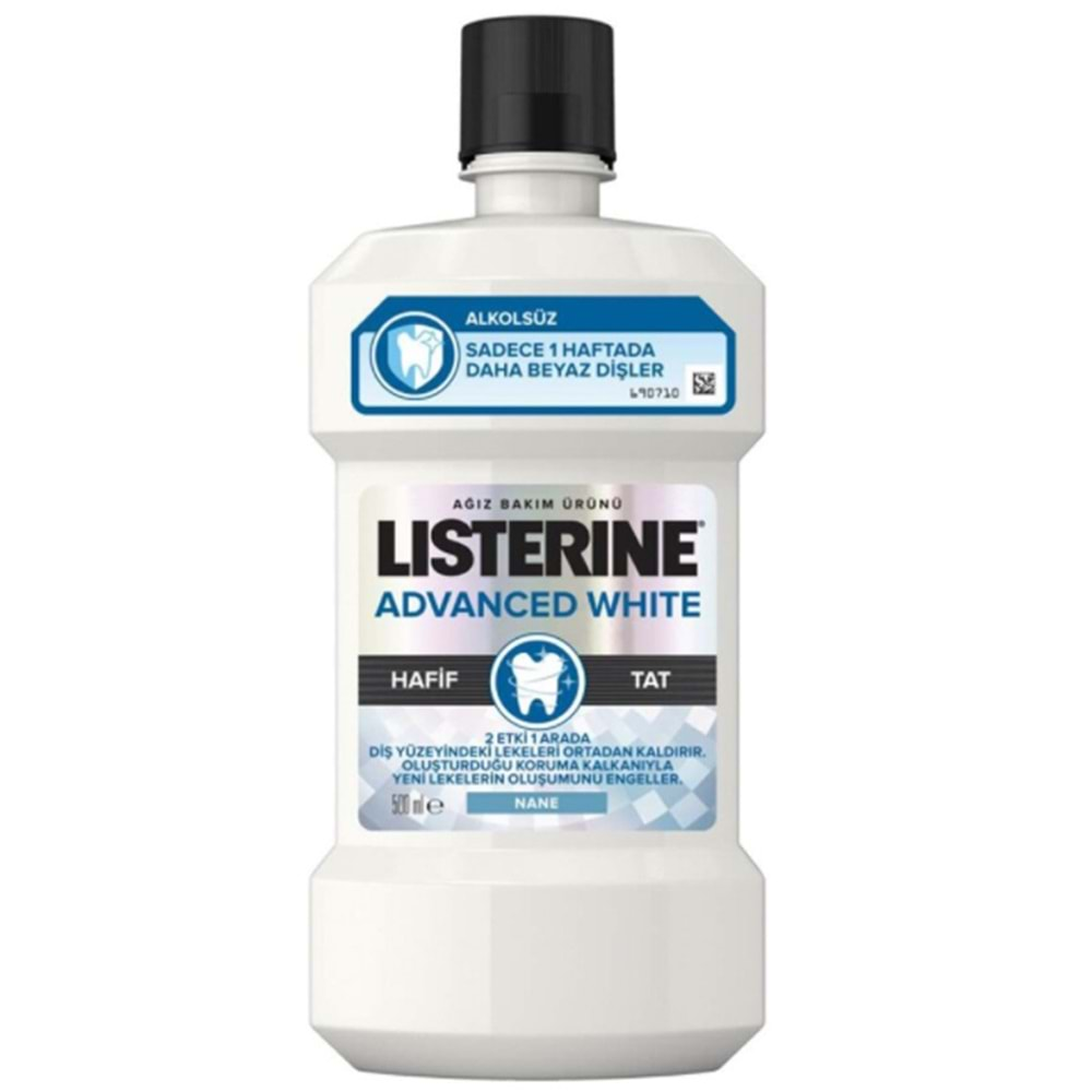 LİSTERİNE AĞIZ SUYU ADVANCED 500 ML