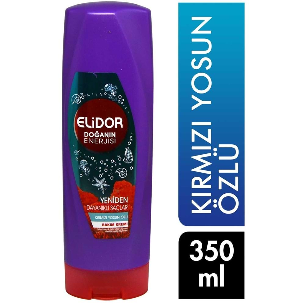 ELİDOR SAÇ KREMİ KIRMIZI YOSUN 350 ML