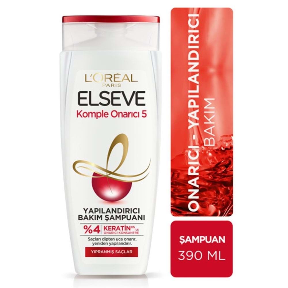 ELSEVE ŞAMPUAN 390 ML ( KOMPLE ONARICI 5 )