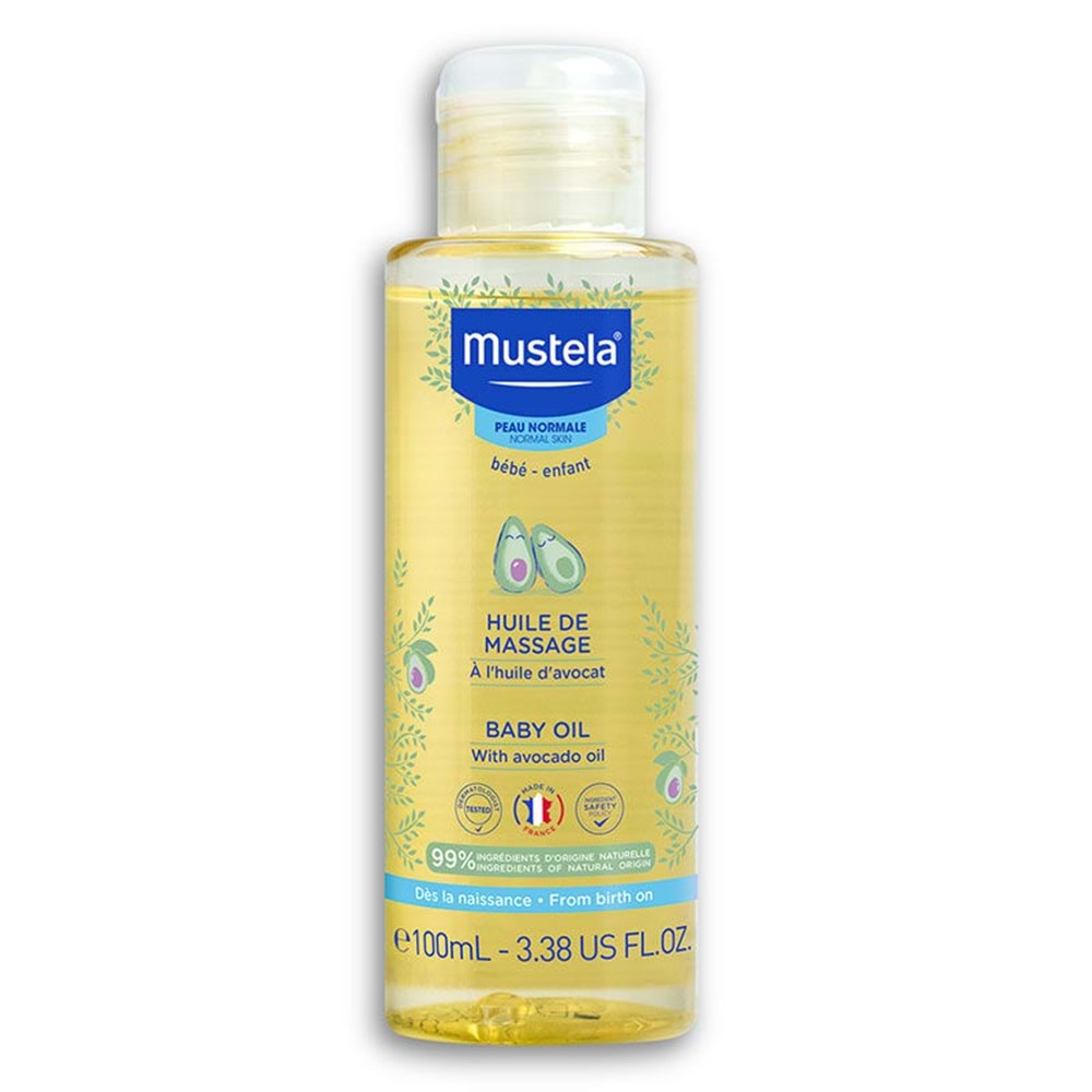 MUSTELA NEMLENDİRİCİ BEBEK YAĞI ( AVAKADO / 100 ML )