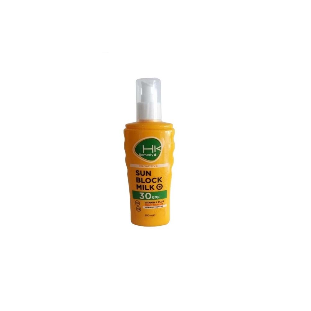 HK GÜNEŞ KREMİ 30+SPF 200 ML