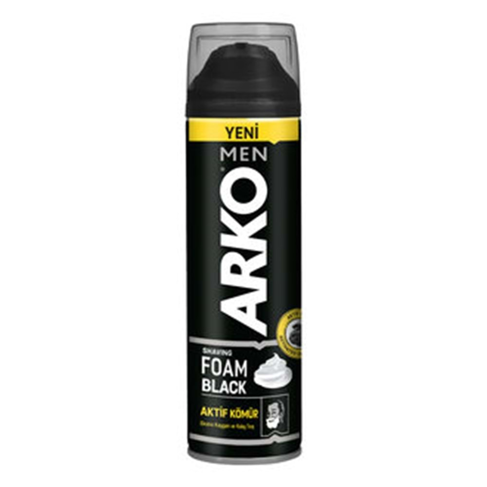 ARKO TRAŞ KÖPÜGÜ BLACK 200 ML