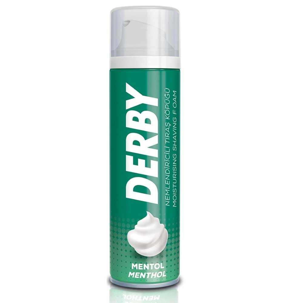 DERBY TRAŞ KÖPÜGÜ MENTOL 200 ML