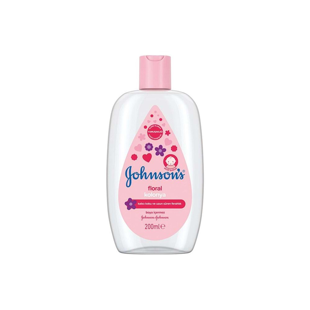 JOHNSONS BABY KOLONYA 200 ML FLORAL