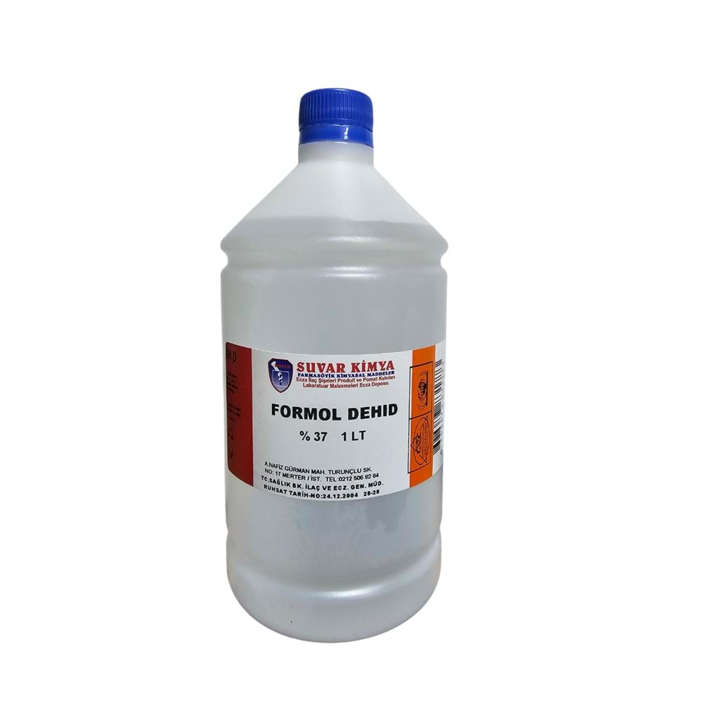 SUVAR FORMOL DEHID (FORMALDEHİT) 1 LİTRE