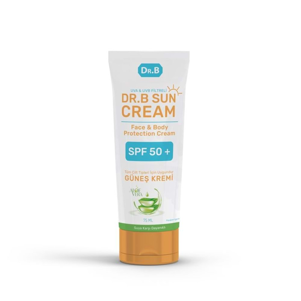 DR B SUN GÜNEŞ KREMİ 50+SPF 75 ML