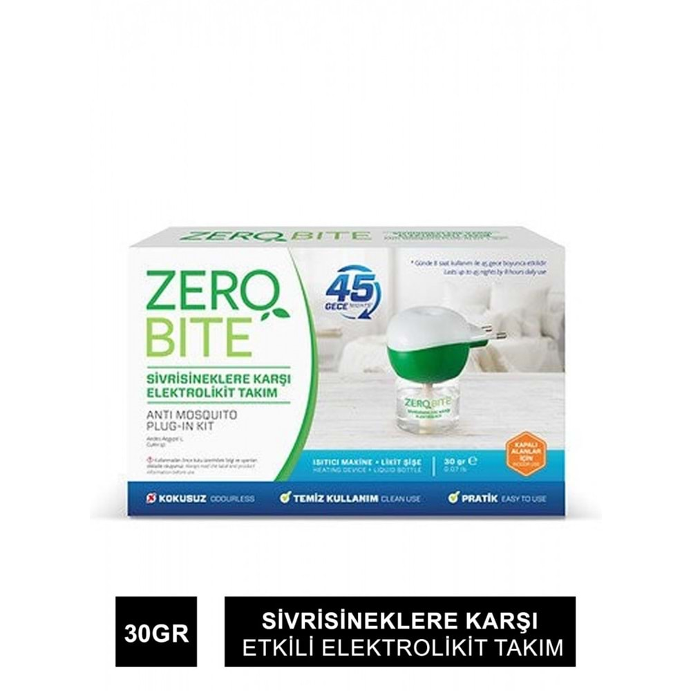 ZERO BITE ELEKTROLİKİT TAKIM (ISITICI MAKİNE+LİKİT ŞİŞE)