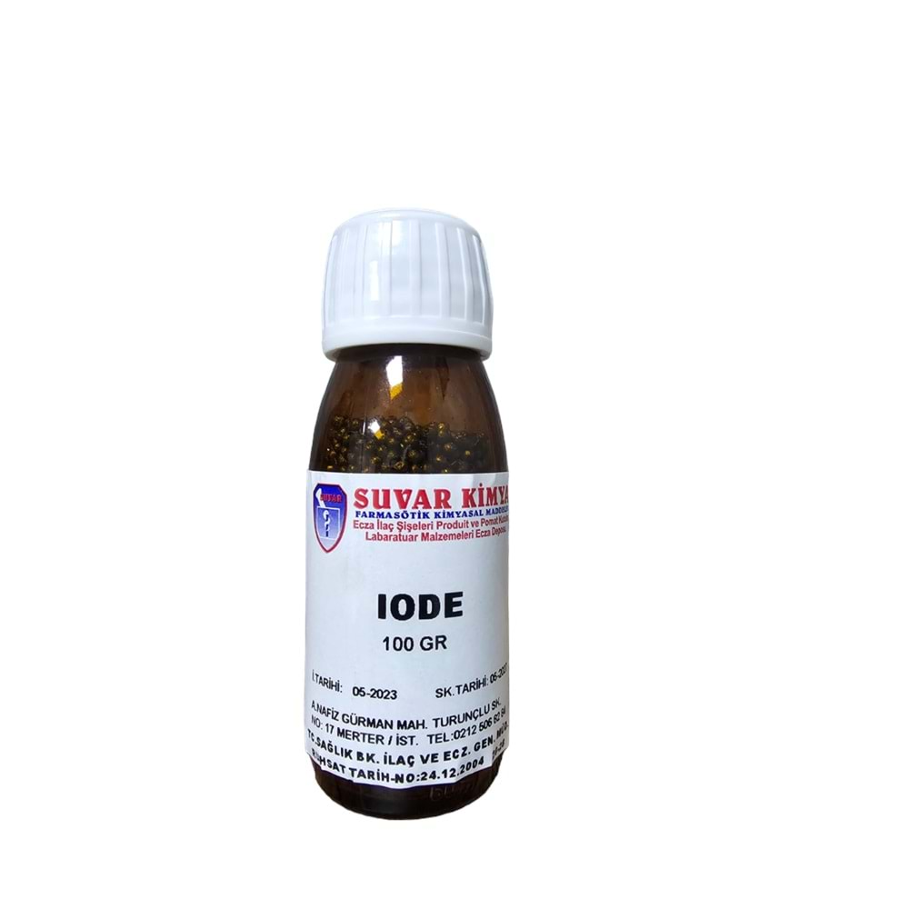 SUVAR IODE (İYOT) 100 GR