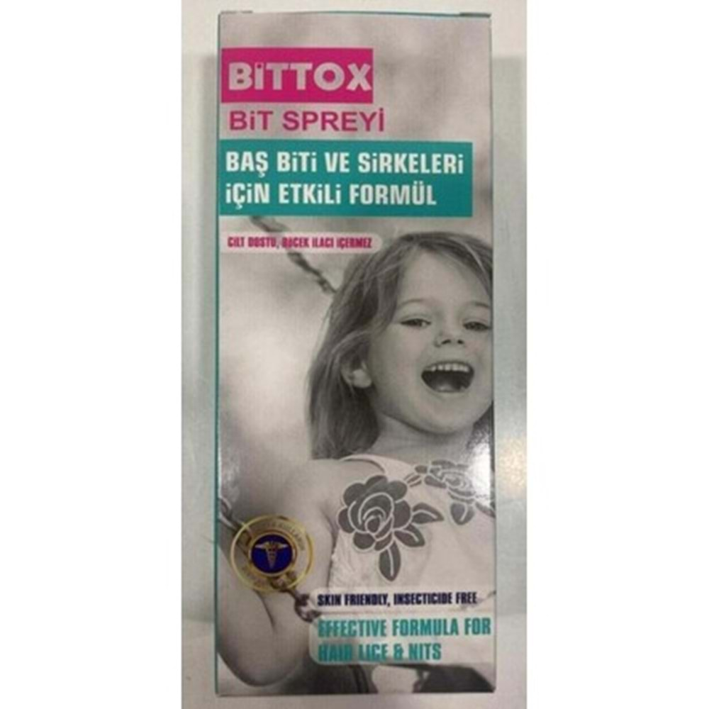 BİTTOX 100 ML SPREY ÇELİK TARAKLI