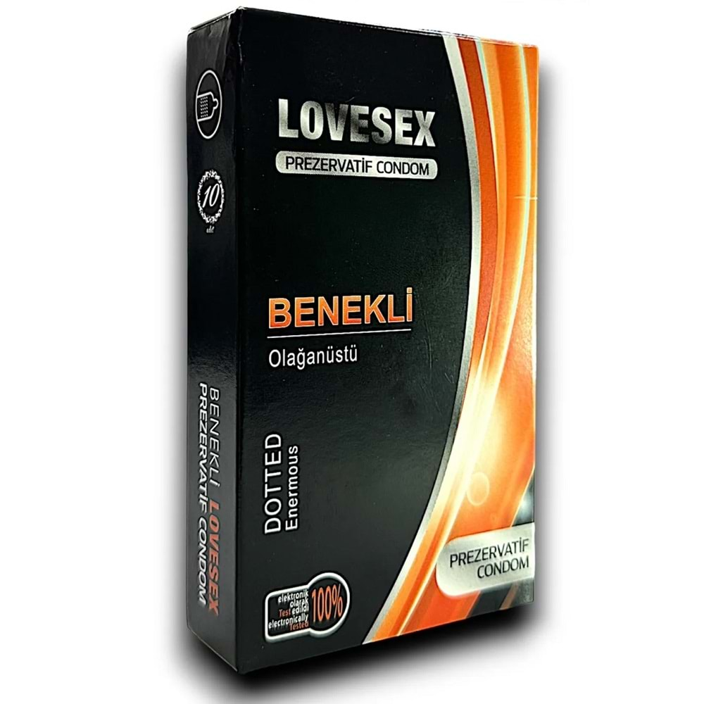 LOVESEX PREZERVATİF BENEKLİ (OLAĞANÜSTÜ)