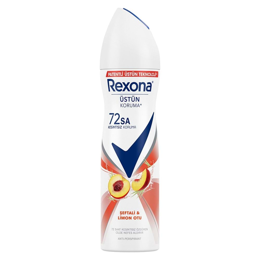 REXONA DEODORANT 150 ML BAYAN ŞEFTALİ & LİMON OTU