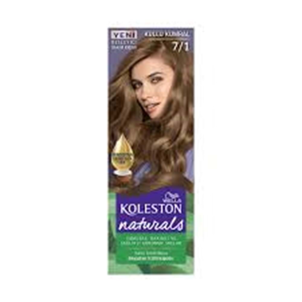 KOLESTON NATURALS SAÇ BOYASI (KÜLLÜ KUMRAL 7/1)