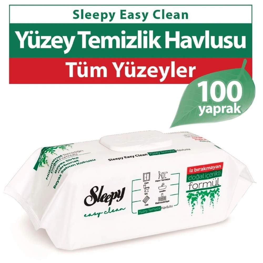 SLEEPY TEMİZLİK HAVLUSU (EKSTRA HİJYEN) 100 LÜ