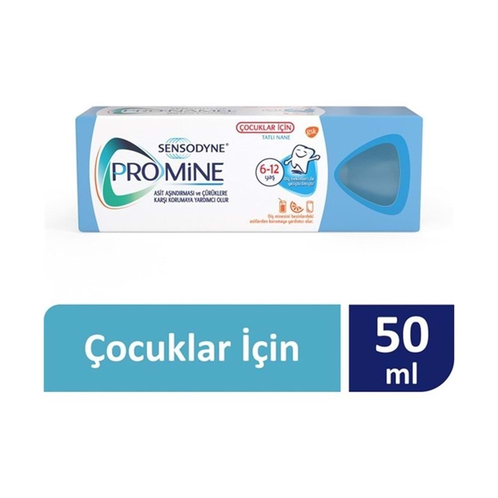 SENSODYNE PROMİNE ÇOCUK DİŞ MACUNU 50 ML