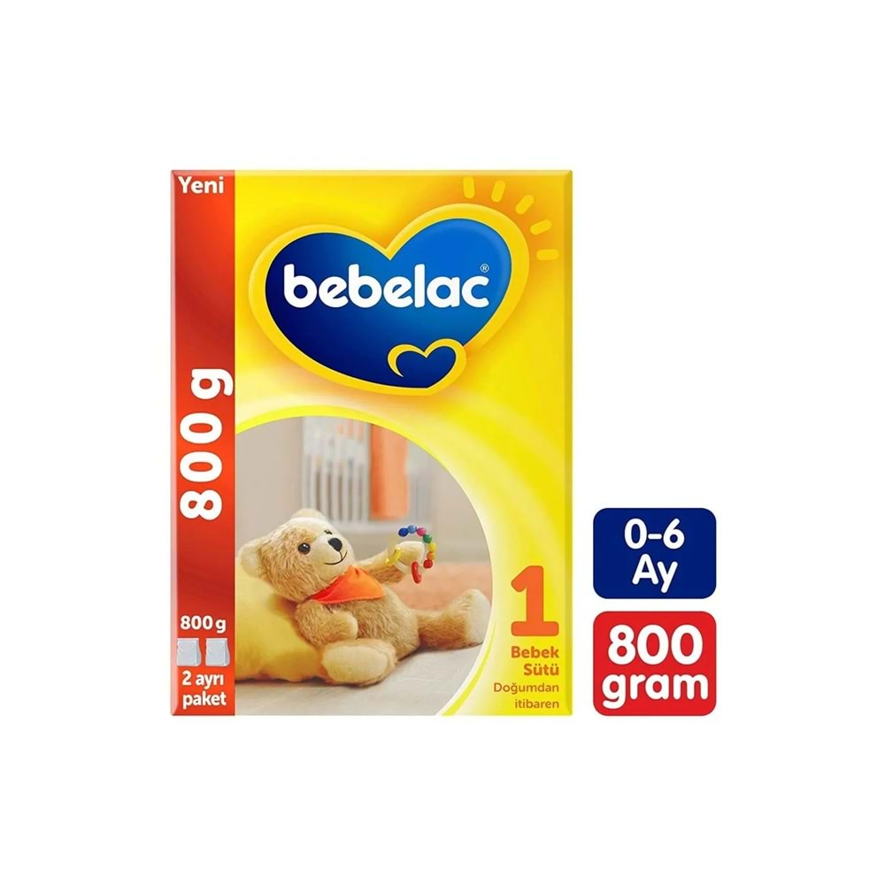 BEBELAC DEVAM SÜTÜ-MAMA NO 1 (0-6 AY/800 GR)